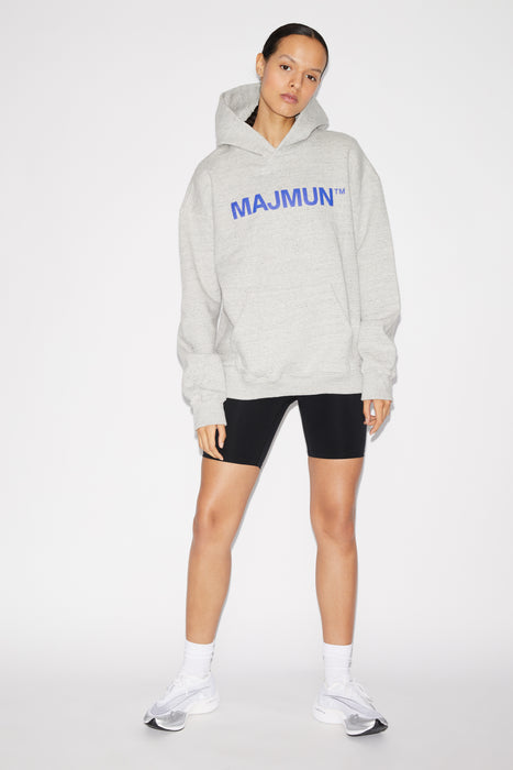 Grey Melange Athletic Hoodie