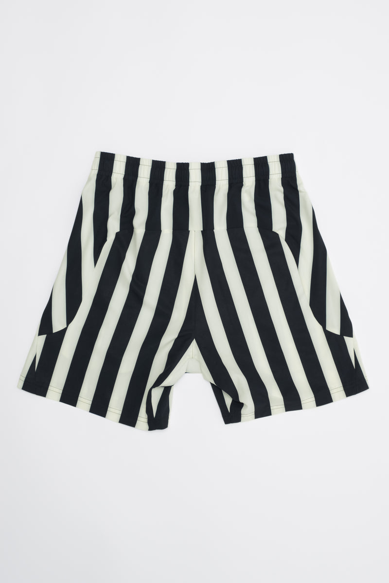 Men's Striped Padel Shorts 7 Inch