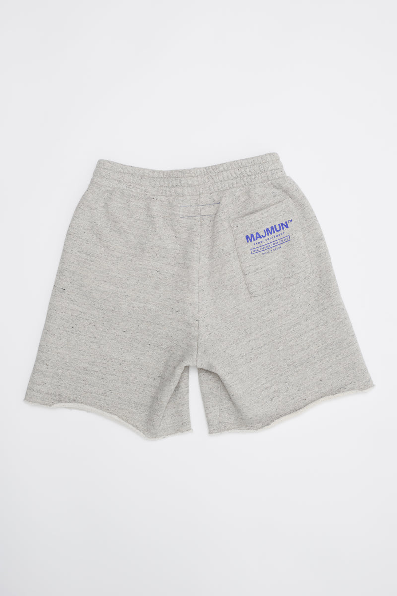 Grey Melange Shorts