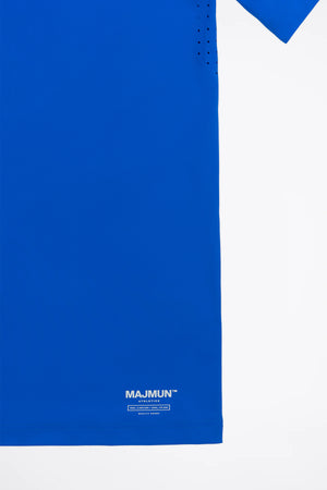 NEW Men's Blue Short Sleeve Athletic Top