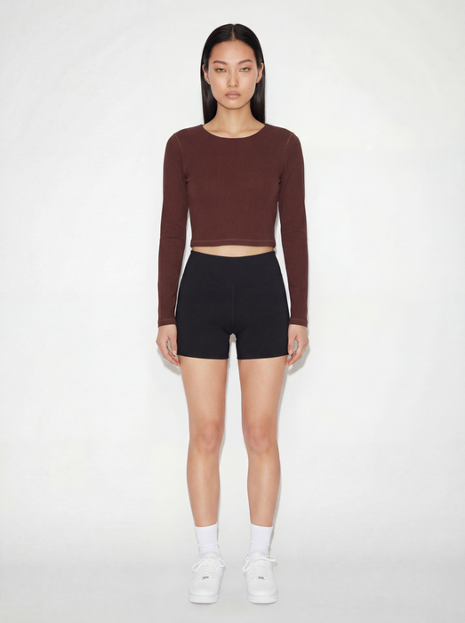 NEW Cropped Long Sleeve Top
