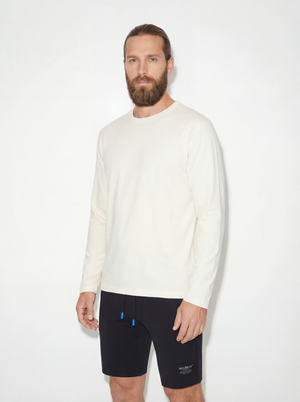 NEW Men's White Long Sleeve