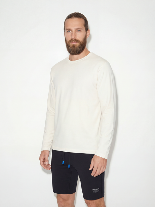 NEW Men's White Long Sleeve