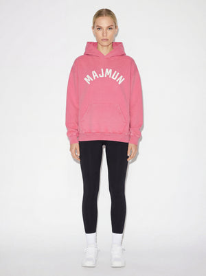 NEW Women's Pink Cotton Hoodie
