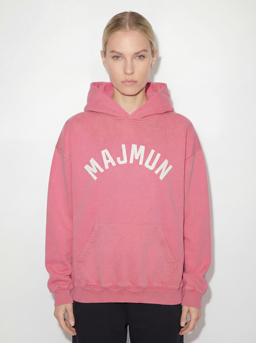 NEW Women's Pink Cotton Hoodie