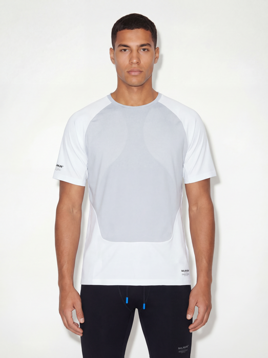 NEW Men's White Short Sleeve Athletic Top