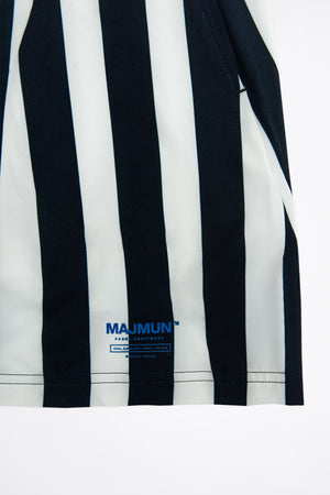 Men's Striped Athletic Shorts 7 Inch