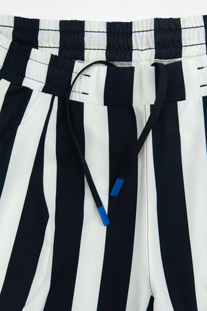 Men's Striped Athletic Shorts 7 Inch