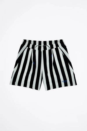 Men's Striped Athletic Shorts 7 Inch