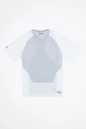 NEW Men's White Short Sleeve Athletic Top