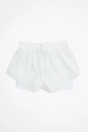 NEW Women's White Athletic Shorts