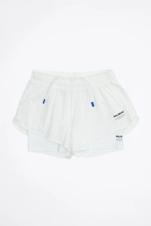 NEW Women's White Athletic Shorts