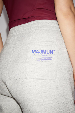 Grey Melange Athletic Shorts