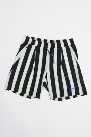 Men's Striped Athletic Shorts 7 Inch