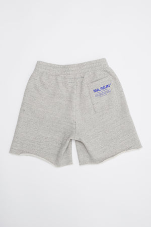 Grey Melange Athletic Shorts